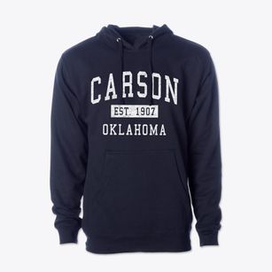 Carson Oklahoma Classic Established Cotton Hoodie Sweatshirt