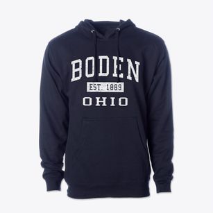 Boden Ohio Classic Established Cotton Hoodie Sweatshirt
