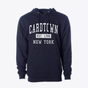 Cardtown New York Classic Established Cotton Hoodie Sweatshirt