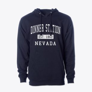 Dinner Station Nevada Classic Established Cotton Hoodie Sweatshirt
