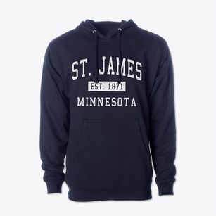 St. James Minnesota Classic Established Cotton Hoodie Sweatshirt