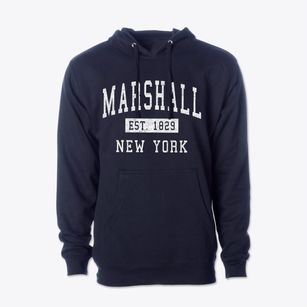 Marshall New York Classic Established Cotton Hoodie Sweatshirt