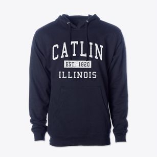 Catlin Illinois Classic Established Cotton Hoodie Sweatshirt