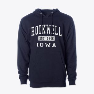 Rockwell Iowa Classic Established Cotton Hoodie Sweatshirt