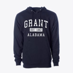 Grant Alabama Classic Established Cotton Hoodie Sweatshirt