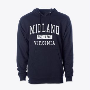 Midland Virginia Classic Established Cotton Hoodie Sweatshirt