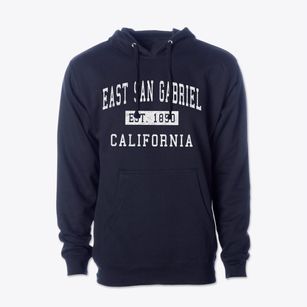 East San Gabriel California Classic Established Cotton Hoodie Sweatshirt