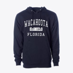 Wacahoota Florida Classic Established Cotton Hoodie Sweatshirt