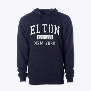 Elton New York Classic Established Cotton Hoodie Sweatshirt