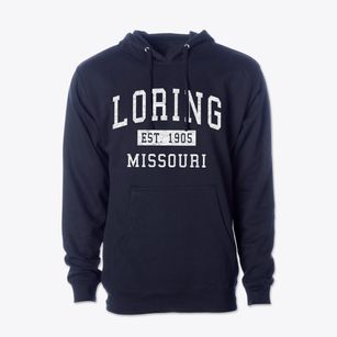 Loring Missouri Classic Established Cotton Hoodie Sweatshirt