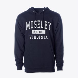 Moseley Virginia Classic Established Cotton Hoodie Sweatshirt