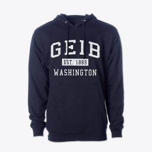 Geib Washington Classic Established Cotton Hoodie Sweatshirt