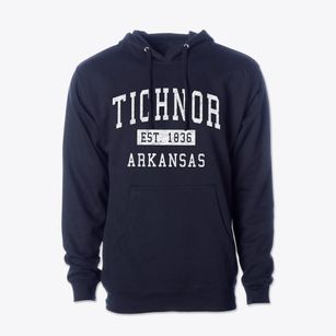 Tichnor Arkansas Classic Established Cotton Hoodie Sweatshirt