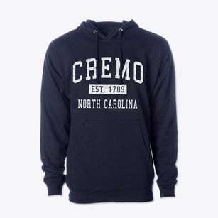 Cremo North Carolina Classic Established Cotton Hoodie Sweatshirt