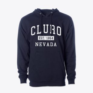Cluro Nevada Classic Established Cotton Hoodie Sweatshirt