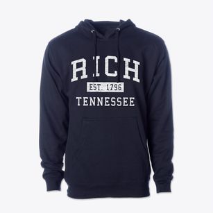 Rich Tennessee Classic Established Cotton Hoodie Sweatshirt