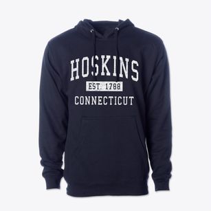 Hoskins Connecticut Classic Established Cotton Hoodie Sweatshirt