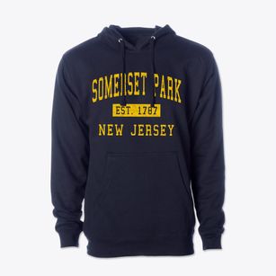 Somerset Park New Jersey Classic Established Cotton Hoodie Sweatshirt