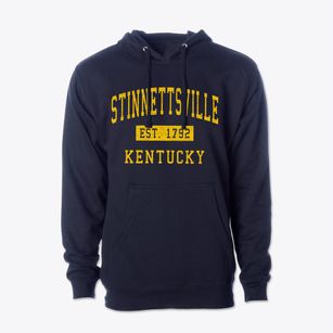 Stinnettsville Kentucky Classic Established Cotton Hoodie Sweatshirt