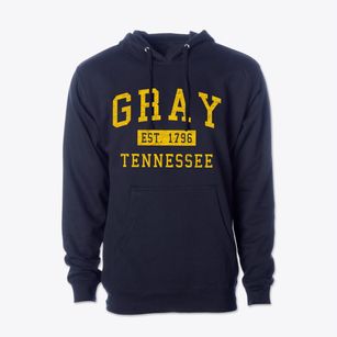 Gray Tennessee Classic Established Cotton Hoodie Sweatshirt