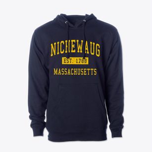 Nichewaug Massachusetts Classic Established Cotton Hoodie Sweatshirt