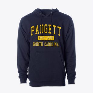 Padgett North Carolina Classic Established Cotton Hoodie Sweatshirt