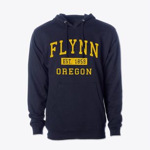 Flynn Oregon Classic Established Cotton Hoodie Sweatshirt