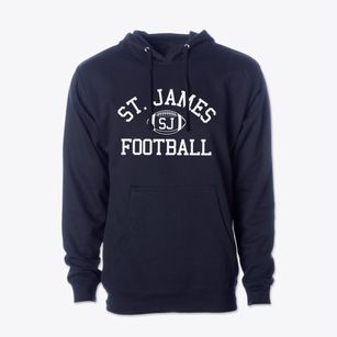 Saint James School Classic Football Cotton Hoodie Sweatshirt