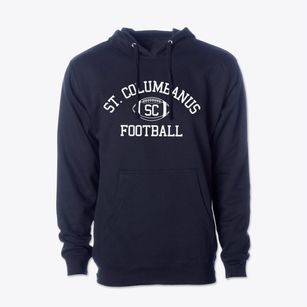 Saint Columbanus School Classic Football Cotton Hoodie Sweatshirt