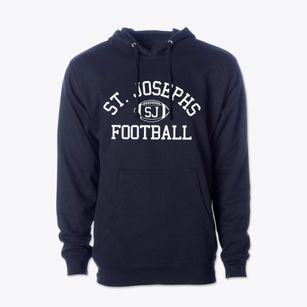Saint Josephs School Classic Football Cotton Hoodie Sweatshirt