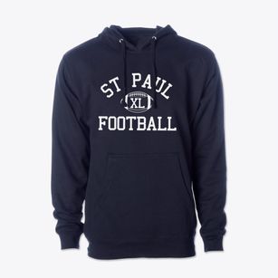 Saint Paul Lutheran School Classic Football Cotton Hoodie Sweatshirt