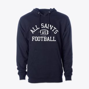 All Saints Catholic School Classic Football Cotton Hoodie Sweatshirt
