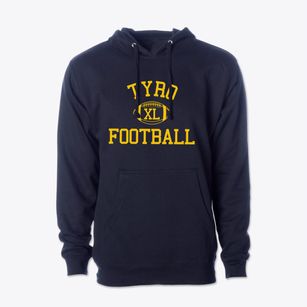 Tyro Community Christian School Classic Football Cotton Hoodie Sweatshirt