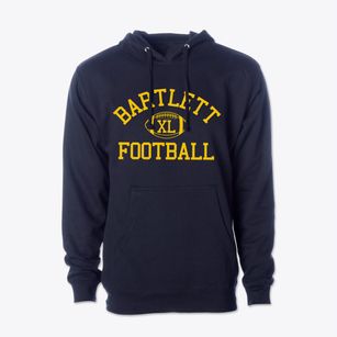Bartlett Preschool Classic Football Cotton Hoodie Sweatshirt