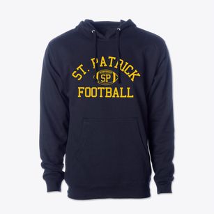 Saint Patrick School Classic Football Cotton Hoodie Sweatshirt