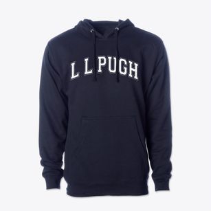 L L Pugh Elementary School Varsity Arch Cotton Hoodie Sweatshirt