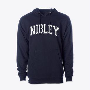 Nibley Elementary School Varsity Arch Cotton Hoodie Sweatshirt