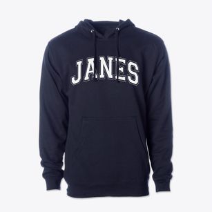 Janes Elementary School Varsity Arch Cotton Hoodie Sweatshirt