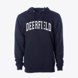 Deerfield High School Varsity Arch Cotton Hoodie Sweatshirt