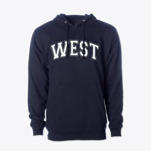West Elementary School Varsity Arch Cotton Hoodie Sweatshirt