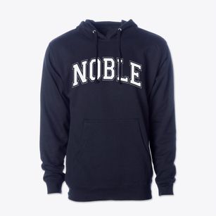 Noble Elementary School Varsity Arch Cotton Hoodie Sweatshirt