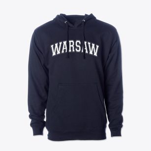 Warsaw Community High School Varsity Arch Cotton Hoodie Sweatshirt