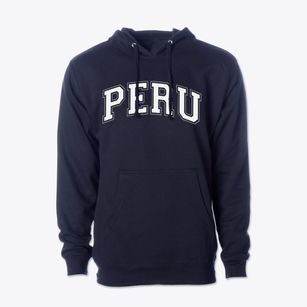 Peru Junior High School Varsity Arch Cotton Hoodie Sweatshirt