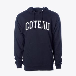 Coteau Elementary School Varsity Arch Cotton Hoodie Sweatshirt
