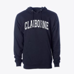 Claiborne Elementary School Varsity Arch Cotton Hoodie Sweatshirt