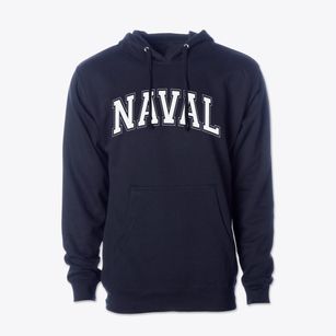 Naval Academy Primary School Varsity Arch Cotton Hoodie Sweatshirt