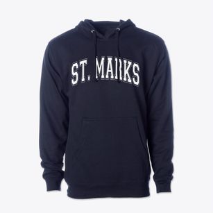 Saint Marks School Varsity Arch Cotton Hoodie Sweatshirt