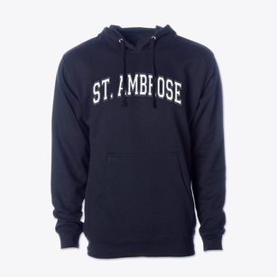 Saint Ambrose School Varsity Arch Cotton Hoodie Sweatshirt