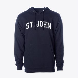 Saint John The Baptist School Varsity Arch Cotton Hoodie Sweatshirt