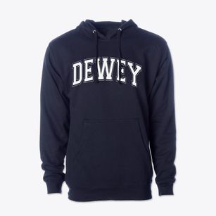 Dewey Center For Urban Education Varsity Arch Cotton Hoodie Sweatshirt